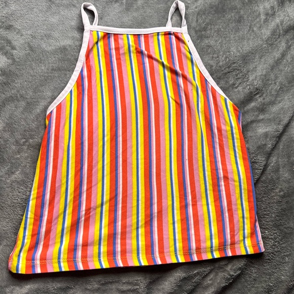 Striped crop top - Picture 4 of 4